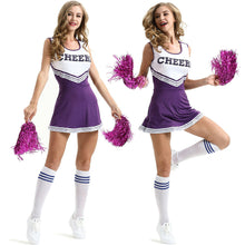 Uniforme de Cheerleader standard violet