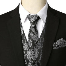 tenue chic  3pcs Gilet + Cravate +pochette